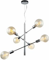 LAMPA wisząca MADALYN MDM3582/6 CH Italux loftowa OPRAWA