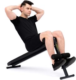 SmartGym Ławka skośna do brzuszków SG-15 - Fitness
