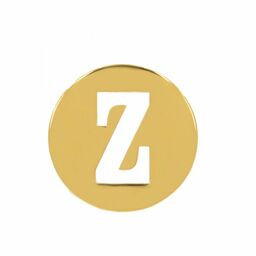 Złota zawieszka "Z" ZA.00448 pr.585