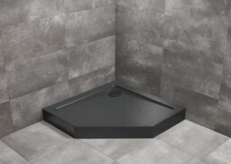 Radaway Doros Pt Compact Stone brodzik pięciokątny 80x80x11,5cm