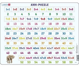LARSEN Układanka Maxi Math LA-AR8 (59 elementów)
