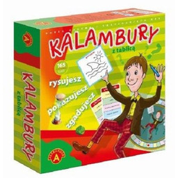 Kalambury z tablicą, gra towarzyska, Alexander