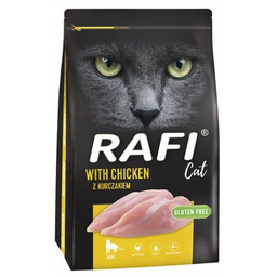RAFI Karma dla kota Kurczak 7 kg Zyskaj