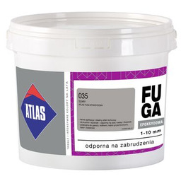Fuga epoksydowa 035 szary 2 kg Atlas