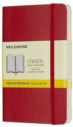 Notatnik MOLESKINE Classic P 9x14cm miękki w kratkę