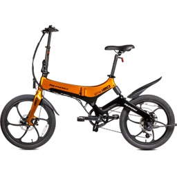 MS Energy i20 Pomarańczowo-czarny Rower elektryczny