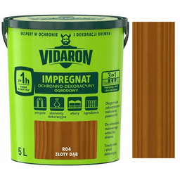 Vidaron Impregnat Ogrodowy 5L Złoty Dąb R04
