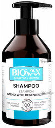 BIOVAX - KERATYNA + JEDWAB - Shampoo -