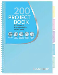 Kołobrulion A4 Coolpack 100 kartek pastel niebieski -