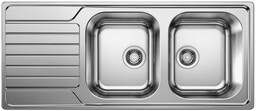 BLANCO 523376 Zlewozmywak DINAS 8 S stal szczotkowana