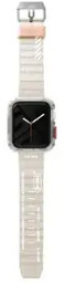 Skinarma Shokku Apple Watch 45/44/42mm Beżowy Pasek