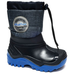 Chłopięce śniegowce niebieskie Muflon r.21/22