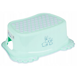 Tega Baby, Podnóżek Antypoślizgowy, Króliczki, Miętowy