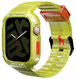 Skinarma Saido 2w1 Apple Watch 45/44mm Żółty Pasek