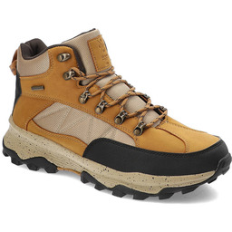 Cross Jeans Beżowe Trekkingi Ocieplane Buty Męskie
