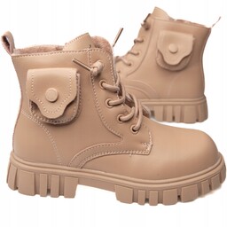 Apawwa Botki Dziewczęce Ocieplane R26