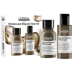 Loreal Absolut Repair Molecular Duo Set, zestaw wzmacniający