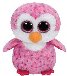 TY, Beanie Boos Glider różowy Pingwin