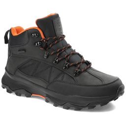 Cross Jeans Czarne Trekkingi Ocieplane Buty Męskie