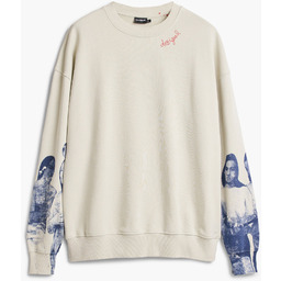 Bluza z nadrukowanymi rękawami