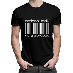 Zmiana kodu na "3" z przodu - męska