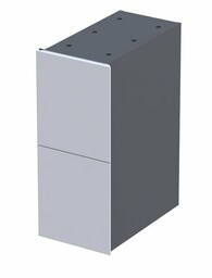 Oristo Louis szafka podumywalkowa wisząca 24x55x39 biały połysk