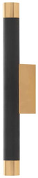 Kinkiet nowoczesny Q PARETTE NERO/GOLD OR84573 - Open