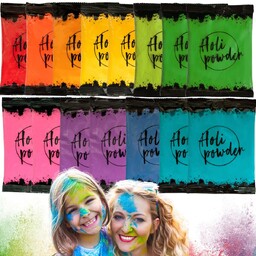 Holi Powder, Kolorowy proszek Puder na Festiwal kolorów