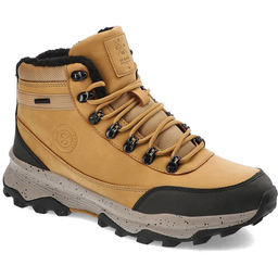 Cross Jeans Beżowe Trekkingi Ocieplane Buty Męskie