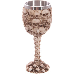 Czaszki i kręgosłup kielich