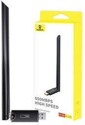 Baseus FastJoy Karta sieciowa WiFi USB do komputera