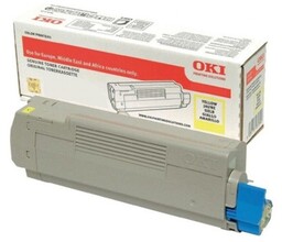 Toner Oryginalny Oki C612 (46507505) (Żółty)