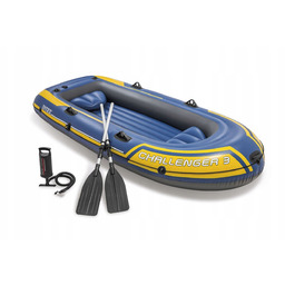 Ponton Challenger 3 Intex 68370 Pompka 2 Wiosła