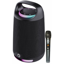 Głośnik przenośny bluetooth karaoke z mikrofonem i asystentem