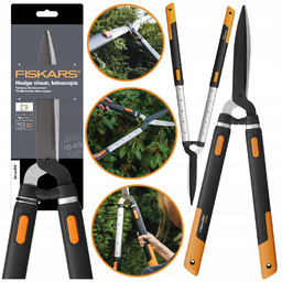 Nożyce Teleskopowe Do Żywopłotu Krzewów Na Wysięgniku Fiskars