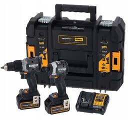 Dewalt Zestaw Mclaren Wkrętarka Udarowa Zakrętarka 2x5Ah Tstak