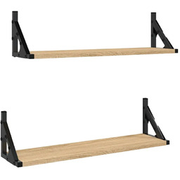 Elior Zestaw dwóch półek 60 cm dąb sonoma