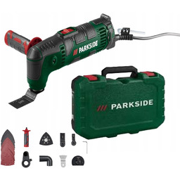 Urządzenie Wielofunkcyjne Renowator Parkside 310W Walizka Akcesoria