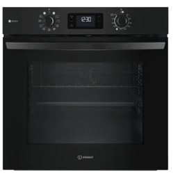 Indesit IO258HSB Turn&GoSteam Termoobieg Grill Czarny Piekarnik elektryczny