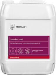 Velodes Soft płyn do dezynfekcji rąk 5 l