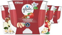Glade Świeca zapachowa Cosy Apple & Cinnamon o