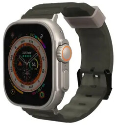 Skinarma Shokku Apple Watch 49/45/44mm Oliwkowy Pasek