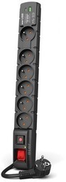 Acar Listwa zasilająca ACAR S6 USB A+C 1.5m