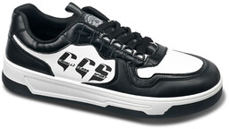Sneakersy marki Cavalli Class model CM8802. Kolor Czarny,