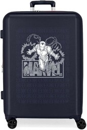 Marvel Heroes Walizka Średnia, Rozmiar Uniwersalny, niebieski, Talla