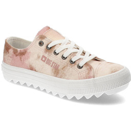 Big Star Beżowe Trampki Modne Buty Damskie