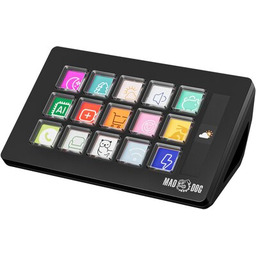 MAD DOG Panel streamingowy GK150K Czarny Lampa pierścieniowa