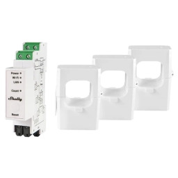 Shelly Pro 3EM 400A Wi-Fi/Bluetooth Miernik energii