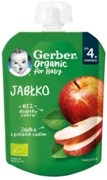 Gerber - BIO Mus jabłko po 4 miesiącu