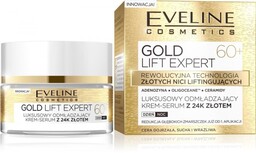 Eveline Gold Lift Expert 60+ Krem-serum odmładzający